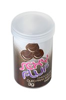 Масло для ванны и массажа SEXY FLUF с ароматом шоколада - 2 капсулы (3 гр.) - фото 94334