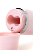 Розовый силиконовый массажер для лица Yovee Gummy Peach - фото 94424