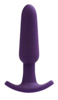 Фиолетовая анальная вибровтулка VeDO Frisky Bunny - 12,8 см. - фото 189901