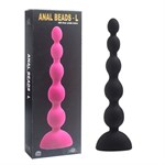 Черный анальный вибростимулятор Anal Beads L - 21,5 см. - фото 250410 Черный анальный вибростимулятор Anal Beads L - 21,5 см. - фото 250410