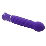 Фиолетовый спиралевидный вибратор ECSTASY Charismatic Vibe - 20,7 см. - фото 160379