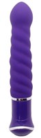 Фиолетовый спиралевидный вибратор ECSTASY Charismatic Vibe - 20,7 см. - фото 160377