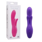 Фиолетовый вибратор INDULGENCE Frolic Bunny - 18,5 см. - фото 160942