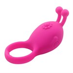 Розовое виброкольцо на пенис Rascal - фото 161059