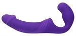 Фиолетовый безремневой вибрострапон - 21,5 см. - фото 180361