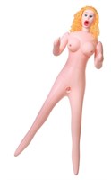 Секс-кукла блондинка Celine с кибер-вставками - фото 1404740