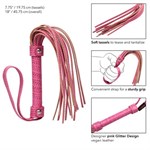 Розовая плеть Tickle Me Pink Flogger - 45,7 см. - фото 163513