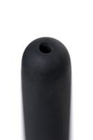 Черный силиконовый анальный душ A-toys с гладким наконечником - фото 1404929