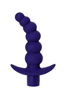 Фиолетовый силиконовый анальный вибратор Dandy - 13,5 см. - фото 188161