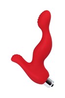Красный силиконовый вибростимулятор простаты Proman - 12,5 см. - фото 1405059