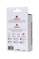 Красный силиконовый вибростимулятор простаты Proman - 12,5 см. - фото 67822