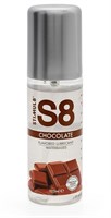 Смазка на водной основе S8 Flavored Lube со вкусом шоколада - 125 мл. - фото 189786