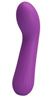 Фиолетовый гнущийся вибратор Faun - 15 см. - фото 181936
