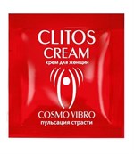 Пробник возбуждающего крема для женщин Clitos Cream - 1,5 гр. - фото 182177