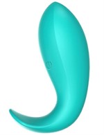 Зеленая вагинальная вибропробка для ношения Ava с пультом ДУ - фото 167538