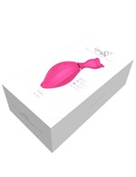 Розовый вакуумный стимулятор клитора Lip Love - фото 167554