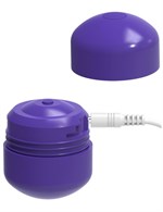 Фиолетовые виброшарики с пультом управления K-Balls - фото 166515