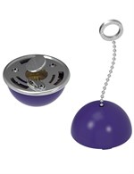 Фиолетовые виброшарики с пультом управления K-Balls - фото 166516