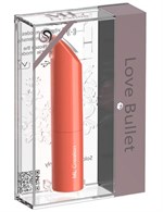 Оранжевый мини-вибратор Love Bullet - 8,4 см. - фото 166568