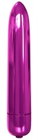 Розовая гладкая вибропуля Rocket Bullet - 8,9 см. - фото 165543