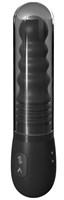 Черный анальный вибратор Gyrating Ass Thruster - фото 1405756