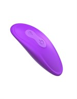 Фиолетовый безремневой вибрострапон с пультом Ultimate Strapless Strap-On - 22,22 см. - фото 1405776
