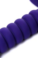 Фиолетовый анальный вибратор Condal - 14 см. - фото 192175