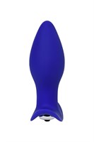 Синяя анальная вибровтулка Fancy - 10,7 см. - фото 192214