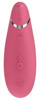 Розовый бесконтактный клиторальный стимулятор Womanizer Premium - фото 1411819
