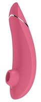 Розовый бесконтактный клиторальный стимулятор Womanizer Premium - фото 471023