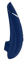 Синий бесконтактный клиторальный стимулятор Womanizer Premium - фото 1411823