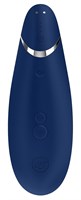 Синий бесконтактный клиторальный стимулятор Womanizer Premium - фото 68440