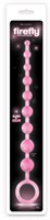 Розовая анальная цепочка-елочка Pleasure Beads - 30 см. - фото 192237