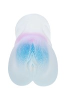 Прозрачный реалистичный мастурбатор Juicy Pussy Crystal Wave - фото 1405953