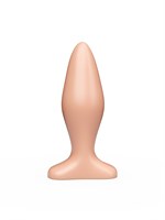 Телесный анальный плаг - 11,5 см. 143102