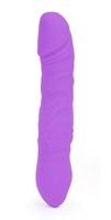 Фиолетовый вибратор-ротатор KING - 22,6 см. - фото 265724
