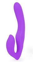 Фиолетовый безремневой страпон NAMI - фото 171860