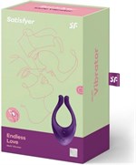 Фиолетовый многофункциональный стимулятор для пар Satisfyer Endless Love - фото 176594