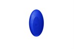 Синий безремневой страпон с пультом ДУ - 17,5 см. - фото 174985