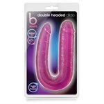 Розовый двусторонний фаллоимитатор Double Headed Dildo - 45 см. 146079 - фото 74256