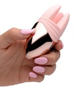 Розовый клиторальный массажер с щупальцами Vibrating Clit Teaser - фото 1364998