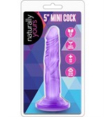 Фиолетовый фаллоимитатор 5 Inch Mini Cock - 14,6 см.  - фото 1325444