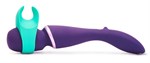 Фиолетовый вибратор-жезл We-Vibe Wand - фото 97874