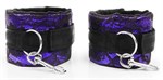 Фиолетово-черные оковы с карабинами - фото 165962