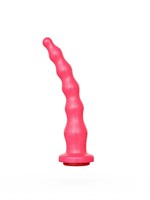 Розовый гелевый анальный стимулятор - 20 см. 148203