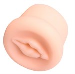 Телесная насадка-вагина на помпу PRETTY PUSSY - фото 97982