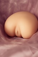 Телесный мастурбатор-вагина в форме сердца - фото 1365078