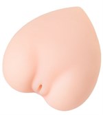 Телесный мастурбатор-вагина в форме сердца - фото 1365073