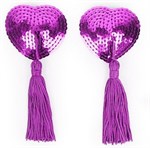 Фиолетовые пэстисы с кисточками - фото 1406621