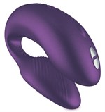 Фиолетовый вибратор для пар We-Vibe Chorus - фото 98454